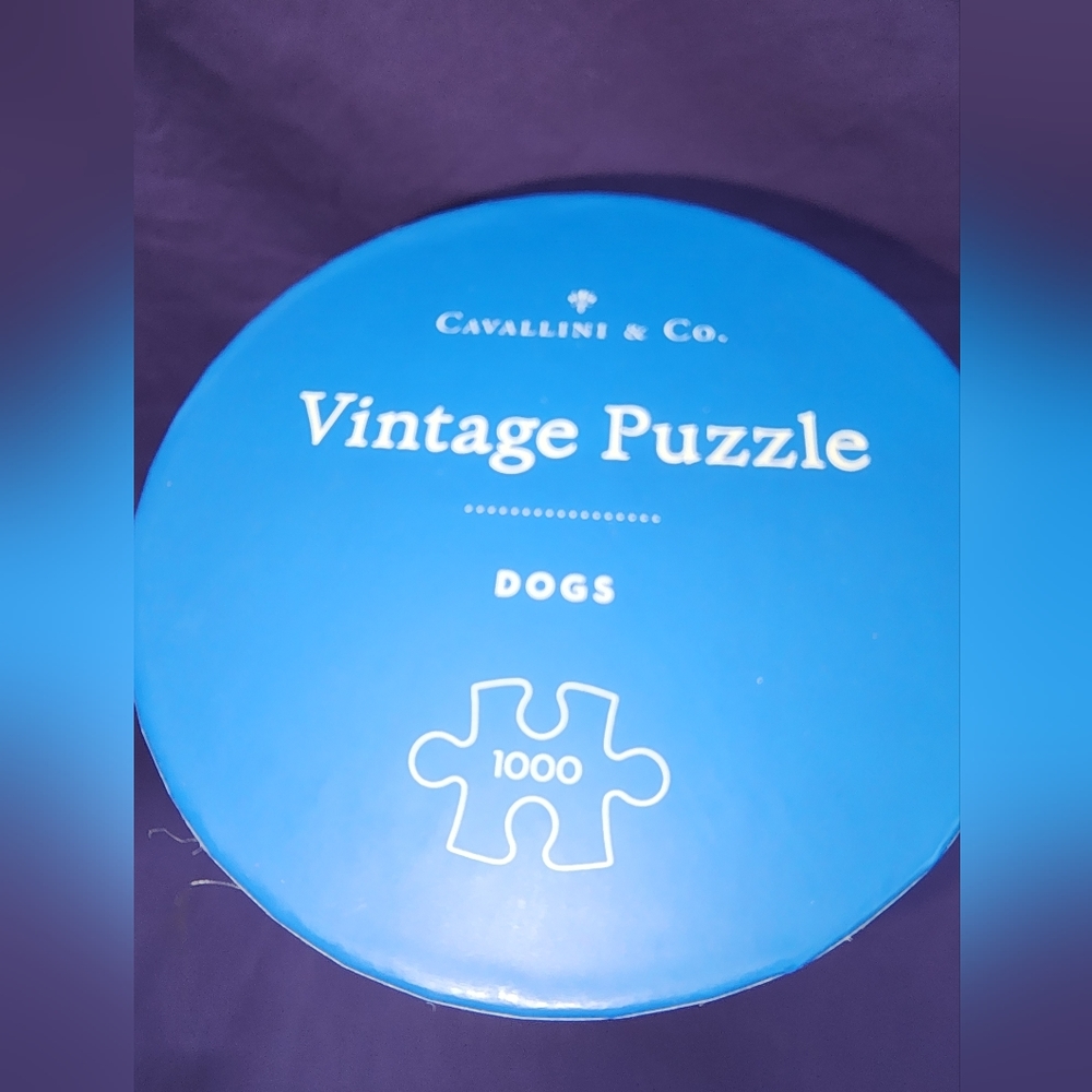 Cavallini & Co jigsaw puzzle.  Dogs. # - Picture 2 of 2